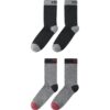 REIMA Parit juodos vaikiškos kojinės 2 poros 2 Accessories