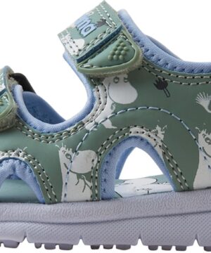 REIMA Moomin Bungee Stone Green 81B1 basutės vaikams 2 Footwear