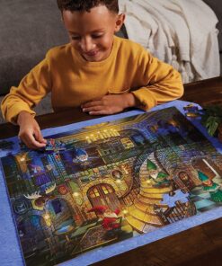 edukaciniai zaislai. Lavinamieji zaislai. Mindware . Pastabumo dėlionė „Gnomes at night“