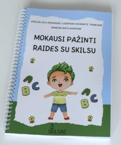 Alternative view of Lavinamoji knyga „Mokausi pažinti raides su Skilsu“