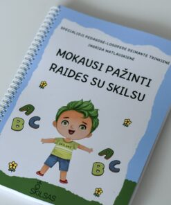 Alternative view of Lavinamoji knyga „Mokausi pažinti raides su Skilsu“