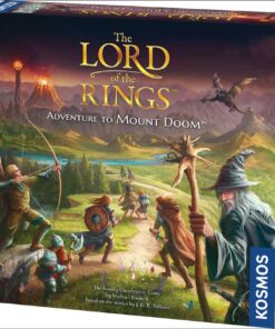 edukaciniai zaislai. Lavinamieji zaislai. KOSMOS . Bendradarbiavimo stalo žaidimas THE LORD OF THE RINGS: Adventure to Mount Doom