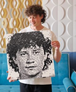 Alternative view of „MixBricks“ nuotraukų konstruktorius – personalizuota pikselių mozaika (51x51 cm, 5800 detalių)