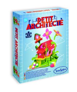 edukaciniai zaislai. Lavinamieji zaislai. SentoSphere . Kūrybinis rinkinys PETIT ARCHITECTE Namas gėlėse