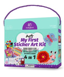 Tookyland kūrybinis lipdukų meno rinkinys (LT303)