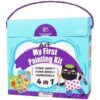 Tookyland kūrybinis rinkinys su 12 šilkinių kreidelių, 12 markerių ir 2 spalvinimo knygelėmis (LT259) 1 tookyland kurybinis rinkinys mano pirmasis piesimo rinkinys su silkinemis kreidelemis markeriais ir spalvinimo knygelemis lt259 2