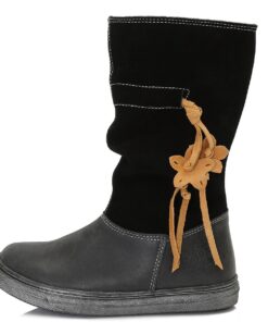 Ponte20 Ilgaauliai batai su pašiltinimu  28-33 d. DA061643. Batai vaikams. Tvirtas užkulnis