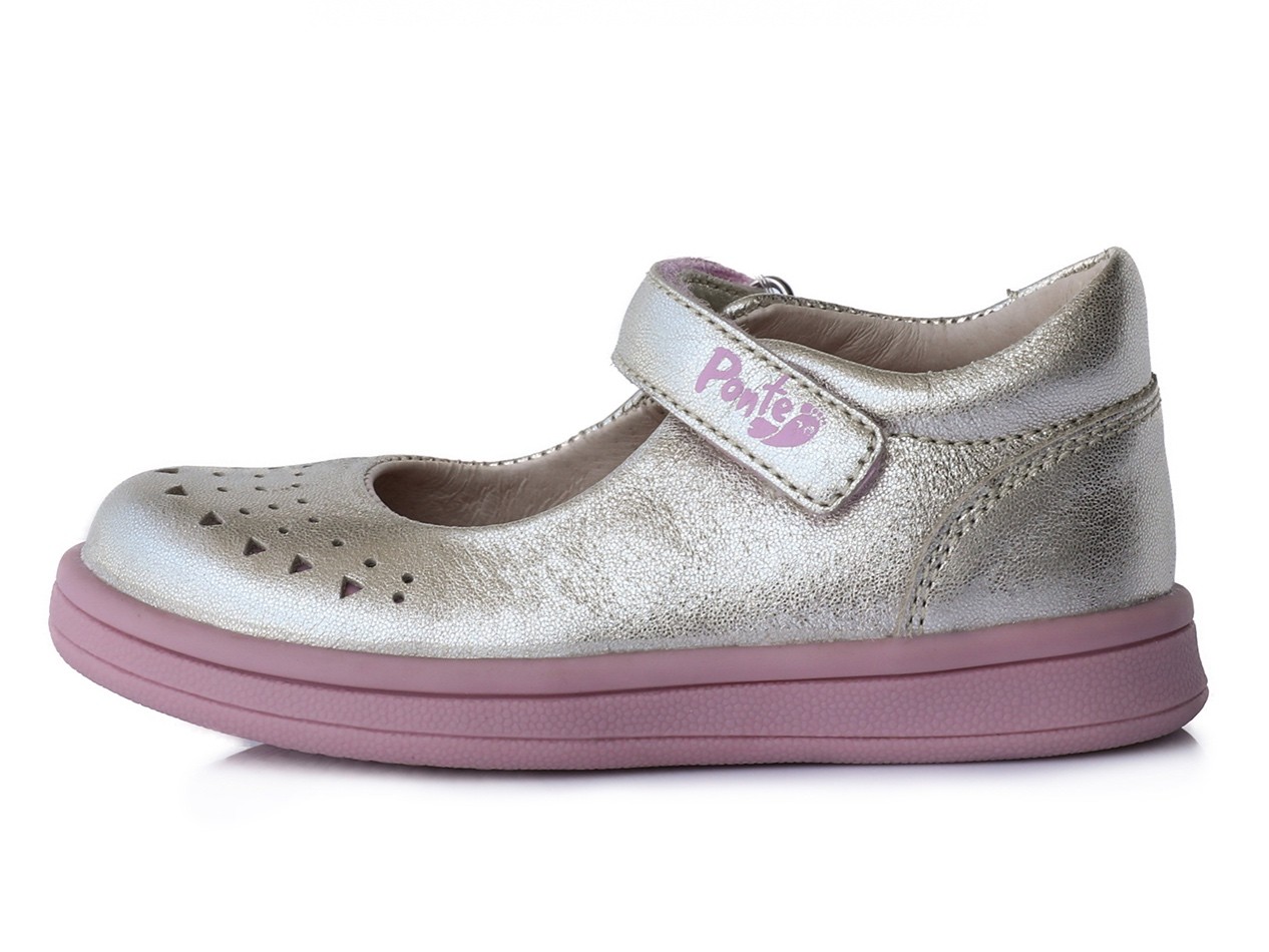 Ponte20 Sidabriniai batai 22-27 DA031389. Batai vaikams 3 Ponte20 Sidabriniai batai 22-27 DA031389. Batai vaikams. Tvirtas užkulnis