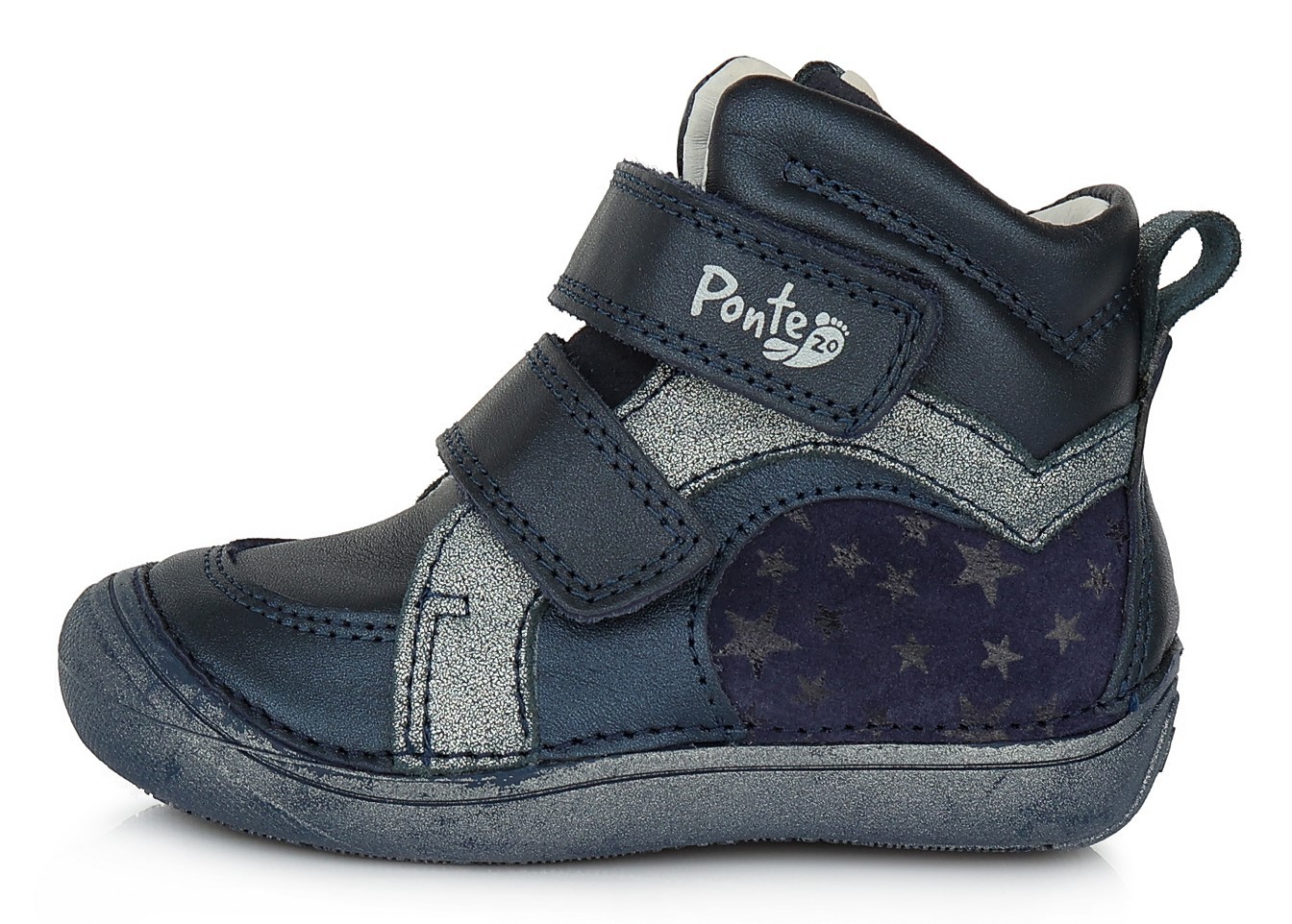 Ponte20 Tamsiai mėlyni batai 24-29 d. DA031867A. Batai vaikams 3 Ponte20 Tamsiai mėlyni batai 24-29 d. DA031867A. Batai vaikams. Tvirtas užkulnis