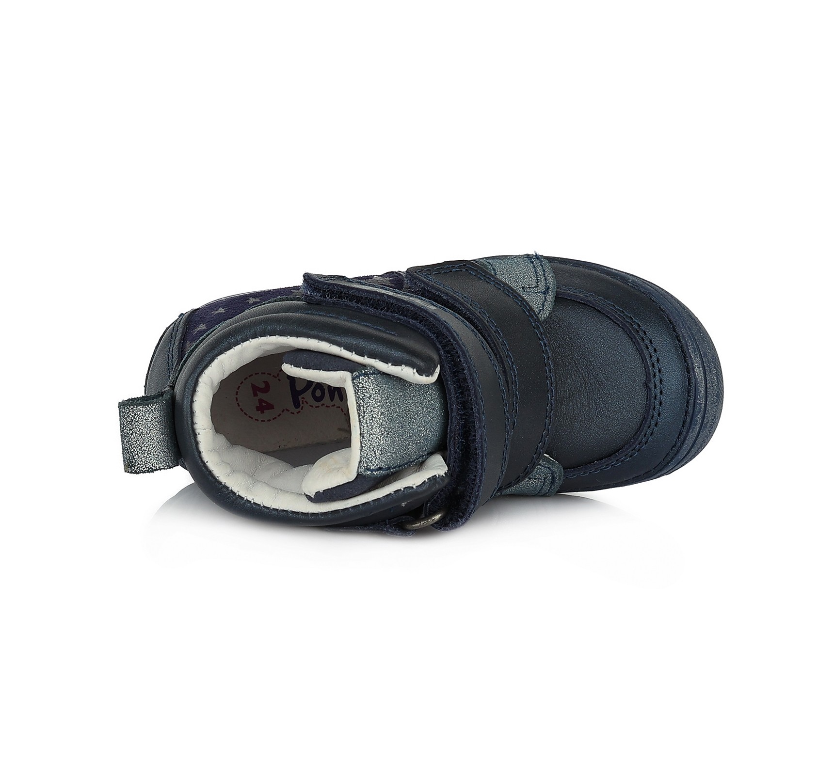 Ponte20 Tamsiai mėlyni batai 24-29 d. DA031867A. Batai vaikams 6 Ponte20 Tamsiai mėlyni batai 24-29 d. DA031867A. Batai vaikams. Tvirtas užkulnis