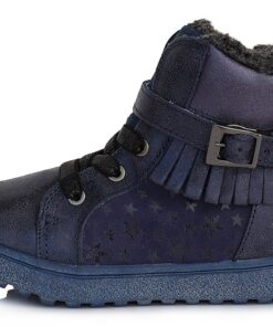 Ponte20 Mėlyni batai su pašiltinimu 28-33 d. DA061432A. Batai vaikams. Tvirtas užkulnis