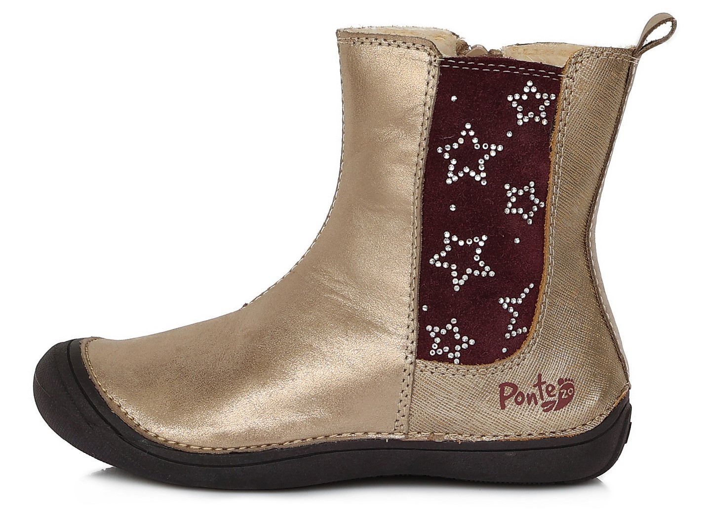 Ponte20 Kreminiai batai su pašiltinimu 30-35 d. DA031715AL. Batai vaikams 3 Ponte20 Kreminiai batai su pašiltinimu 30-35 d. DA031715AL. Batai vaikams. Tvirtas užkulnis