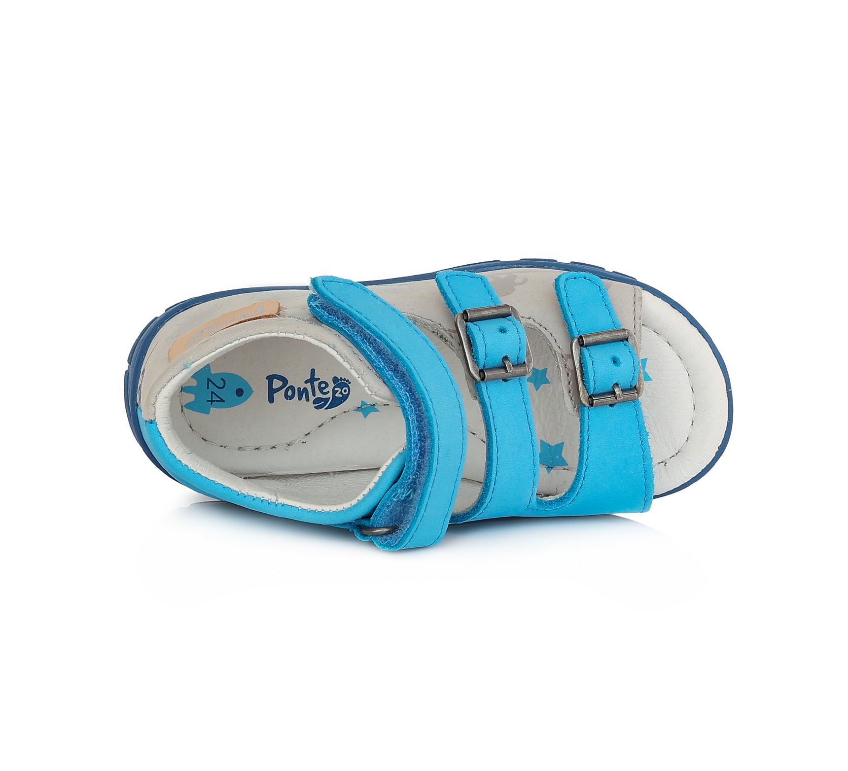 Ponte20 Pilkos basutės 22-27 d. DA051891. Batai vaikams 6 Ponte20 Pilkos basutės 22-27 d. DA051891. Batai vaikams. Tvirtas užkulnis