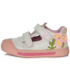 Ponte20 Kreminiai batai 22-27 d. DA031961. Batai vaikams. Tvirtas užkulnis