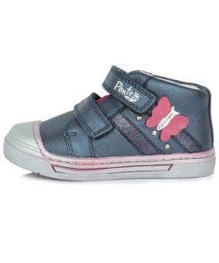 Ponte20 Mėlyni batai 22-27 d. DA031610A. Batai vaikams. Tvirtas užkulnis