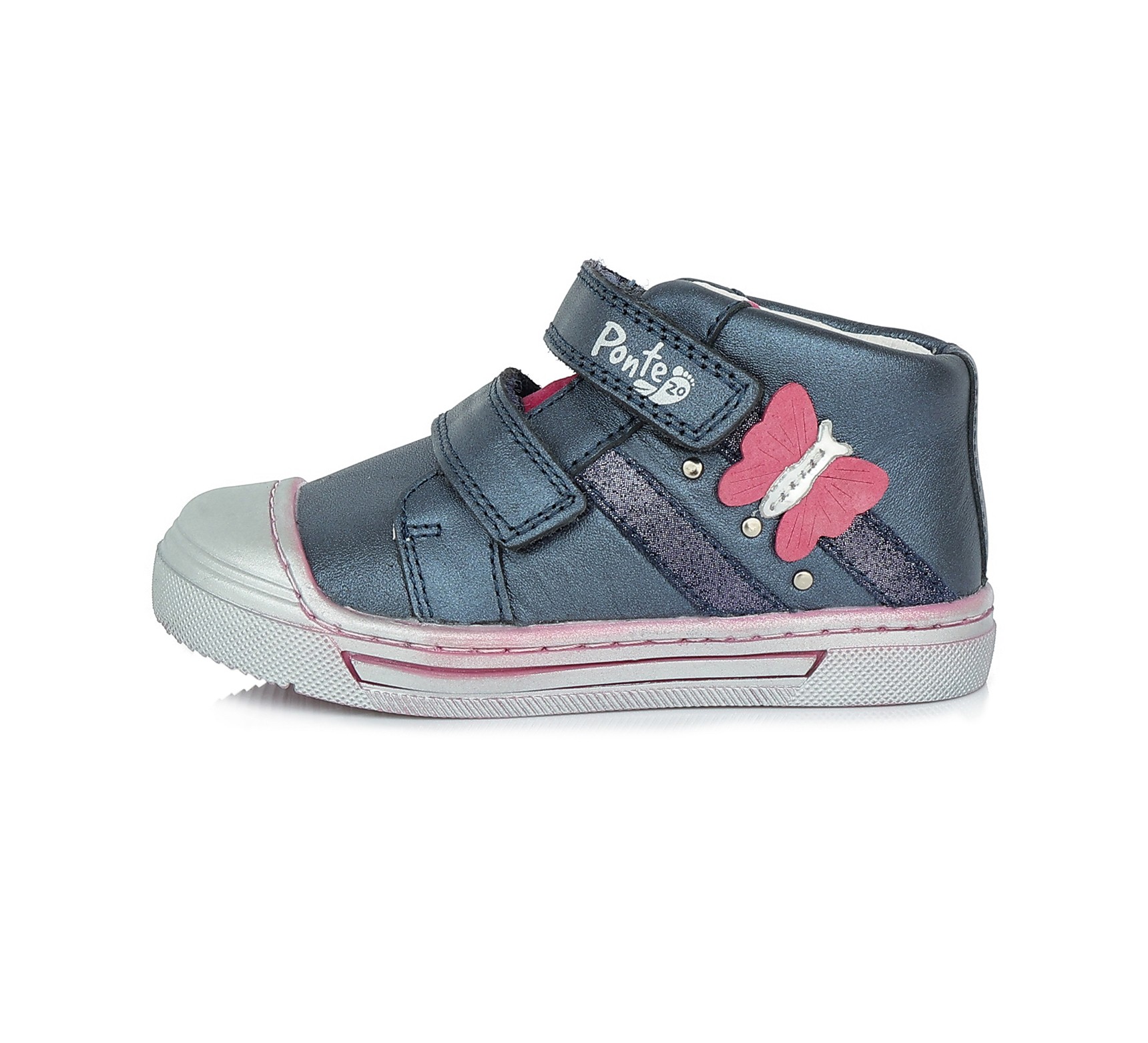 Ponte20 Mėlyni batai 22-27 d. DA031610A. Batai vaikams 3 Ponte20 Mėlyni batai 22-27 d. DA031610A. Batai vaikams. Tvirtas užkulnis