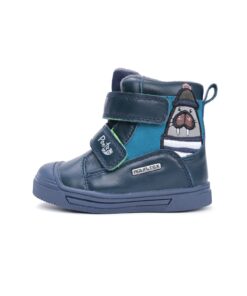 Ponte20 Mėlyni vandeniui atsparūs batai 22-27 d. DA06-5-2968A. Batai vaikams. Tvirtas užkulnis