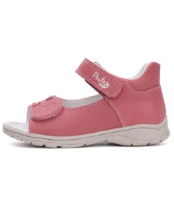 Ponte20 Raudonos basutės 22-27 d. DA05-6-1845C. Batai vaikams. Tvirtas užkulnis
