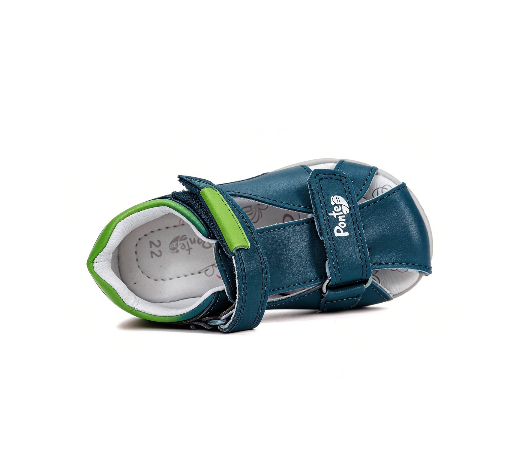 Ponte20 Mėlynos basutės 22-27 d. DA05-6-1925. Batai vaikams 6 Ponte20 Mėlynos basutės 22-27 d. DA05-6-1925. Batai vaikams. Tvirtas užkulnis