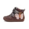 batukai vaikams D.D.Step (Vengrija)  Barefoot batai su dirbtinio kailio pamušalu 20-25 d. W070-42522A