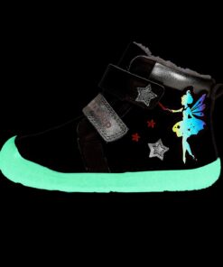 batukai vaikams D.D.Step (Vengrija)  Barefoot batai su dirbtinio kailio pamušalu 20-25 d. W073-42766A