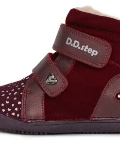 batukai vaikams D.D.Step (Vengrija)  Barefoot batai su vilna 25-30 d. W063829M-WOOL
