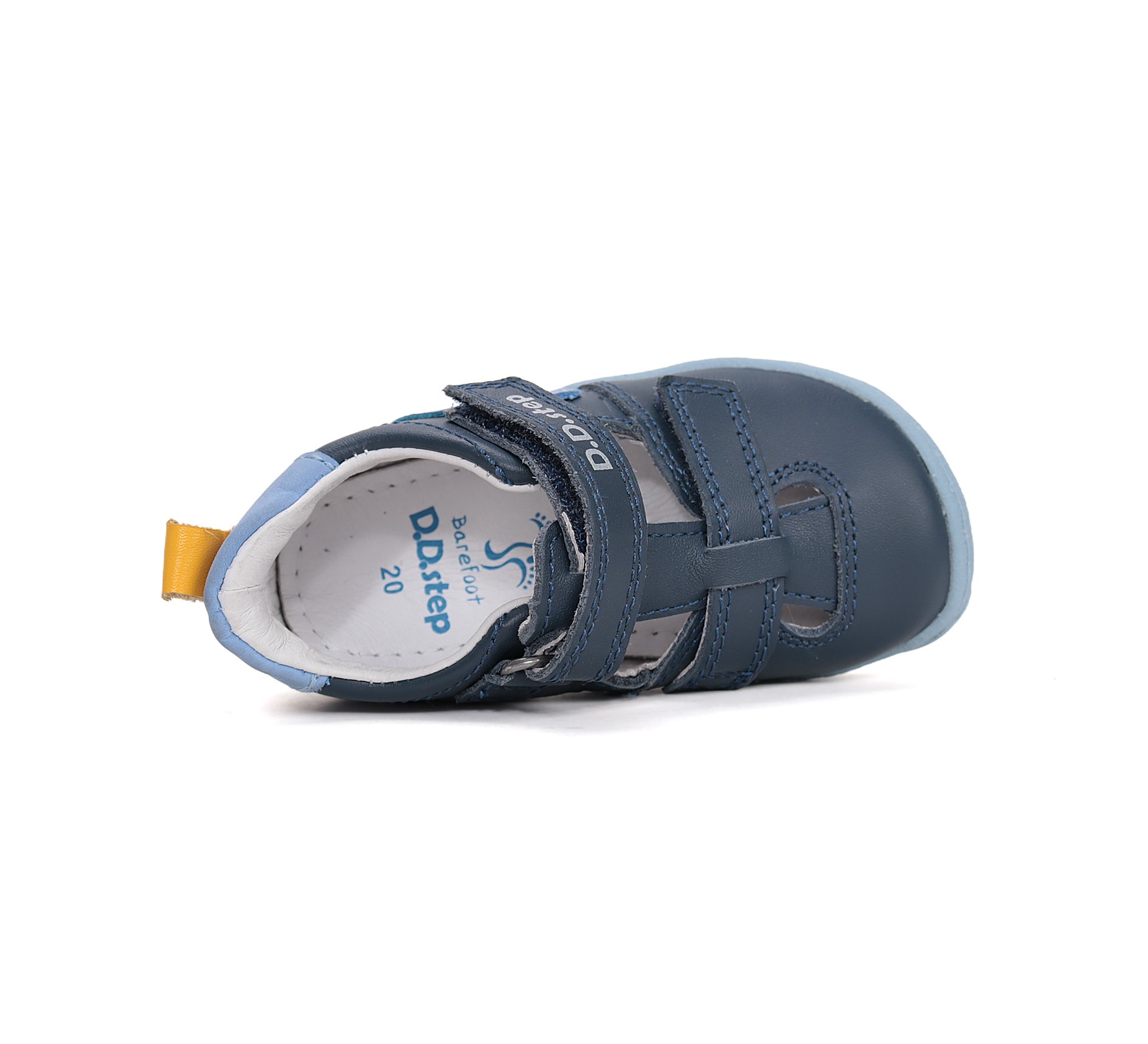 Barefoot mėlyni batai 20-25 d. H077-61288. D.D.Step (Vengrija). Batai vaikams 5 batukai vaikams D.D.Step (Vengrija) Barefoot mėlyni batai 20-25 d. H077-61288