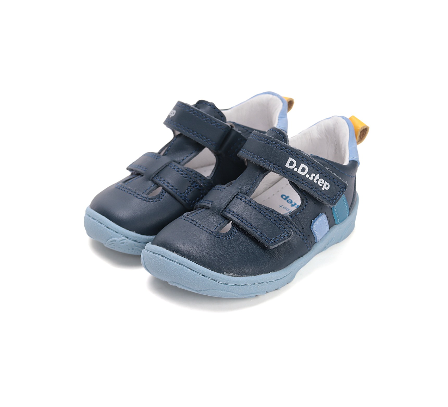 Barefoot mėlyni batai 20-25 d. H077-61288. D.D.Step (Vengrija). Batai vaikams 6 batukai vaikams D.D.Step (Vengrija) Barefoot mėlyni batai 20-25 d. H077-61288