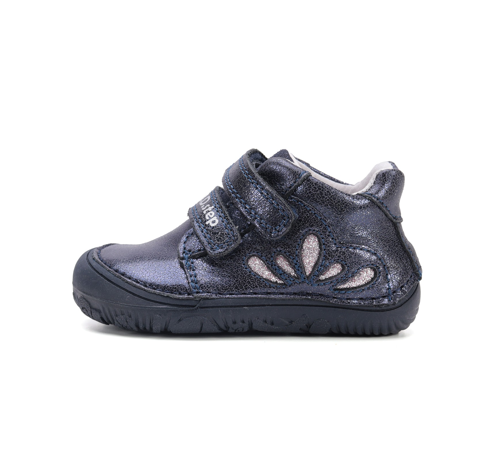Barefoot mėlyni batai 20-25 d. S073-52355B. D.D.Step (Vengrija). Batai vaikams 3 batukai vaikams D.D.Step (Vengrija) Barefoot mėlyni batai 20-25 d. S073-52355B
