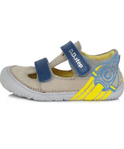 batukai vaikams D.D.Step (Vengrija)  Barefoot pilki batai 20-25 d. H07323A