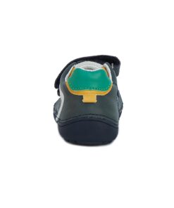 batukai vaikams D.D.Step (Vengrija)  Barefoot tamsiai mėlyni batai 31-36 d. S063-397AL