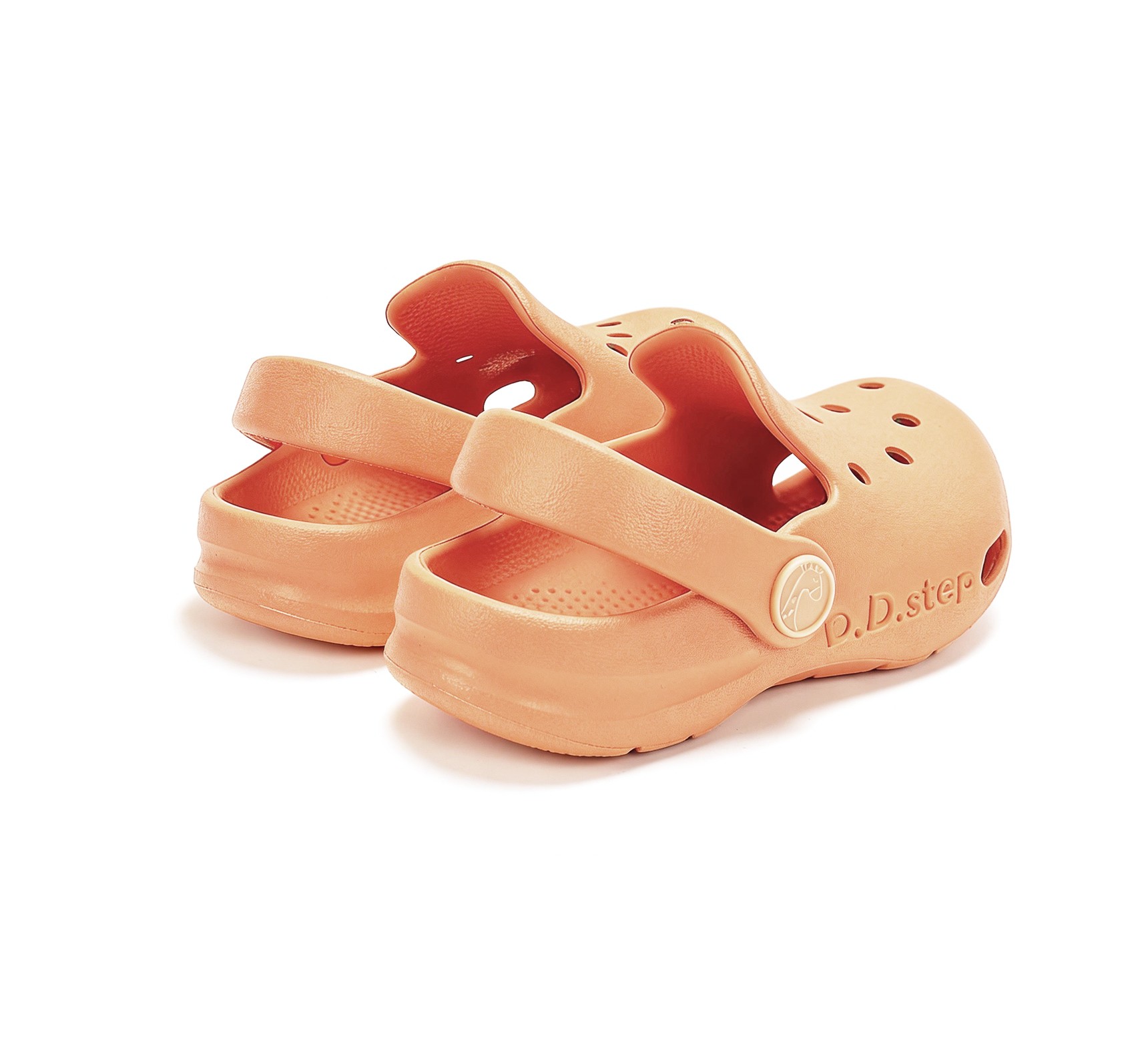 D.D.Step koralinės klumpės 22-33 d. J109-61347G. D.D.Step (Vengrija). Batai vaikams 6 batukai vaikams D.D.Step (Vengrija) D.D.Step koralinės klumpės 22-33 d. J109-61347G