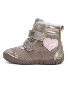 batukai vaikams D.D.Step (Vengrija)  LED Batai su dirbtinio kailio pamušalu 25-30 d. W050-42707DM