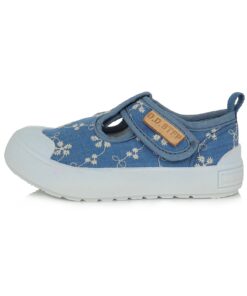 batukai vaikams D.D.Step (Vengrija)  Mėlyni canvas batai 22-25 d. CSG232
