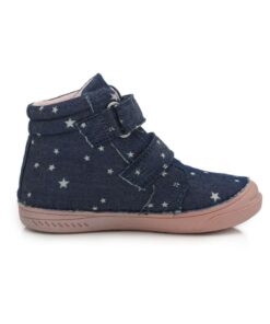 batukai vaikams D.D.Step (Vengrija)  Mėlyni canvas batai 31-36 d. C04035AL