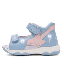 batukai vaikams D.D.Step (Vengrija)  Mėlynos LED basutės 21-25 d. G064-61965