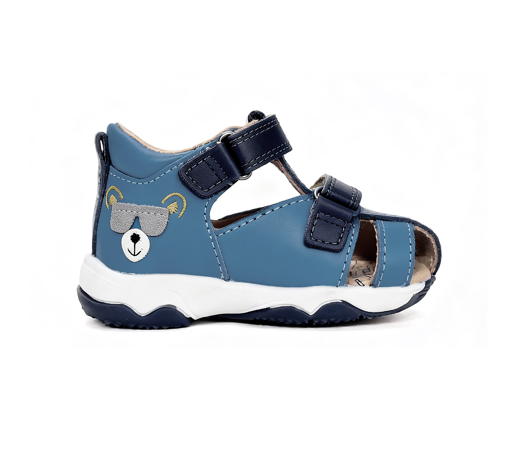 Mėlynos basutės 20-25 d. G064-61909B. D.D.Step (Vengrija). Batai vaikams 5 batukai vaikams D.D.Step (Vengrija) Mėlynos basutės 20-25 d. G064-61909B