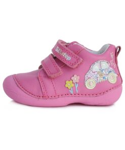 batukai vaikams D.D.Step (Vengrija)  Rožiniai batai 19-24 d. S015-341A