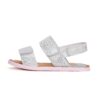 Sidabrinės barefoot basutės 32-37 d. G076-41539AL. D.D.Step (Vengrija). Batai vaikams 1 batukai vaikams D.D.Step (Vengrija) Sidabrinės barefoot basutės 32-37 d. G076-41539AL