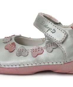 batukai vaikams D.D.Step (Vengrija)  Sidabriniai batai 19-24 d. 015141U