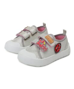 batukai vaikams D.D.Step (Vengrija)  Sidabriniai canvas batai 20-25 d. CSG141A