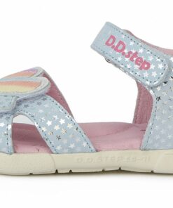 batukai vaikams D.D.Step (Vengrija)  Šviesiai mėlynos basutės 20-24 d. AC048295B