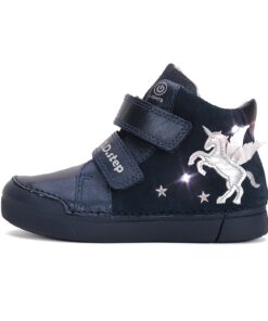 batukai vaikams D.D.Step (Vengrija)  Tamsiai mėlyni LED batai 25-30 d. A068-52459M