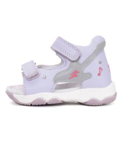 batukai vaikams D.D.Step (Vengrija)  Violetinės LED basutės 26-31 d. G064-61965BM