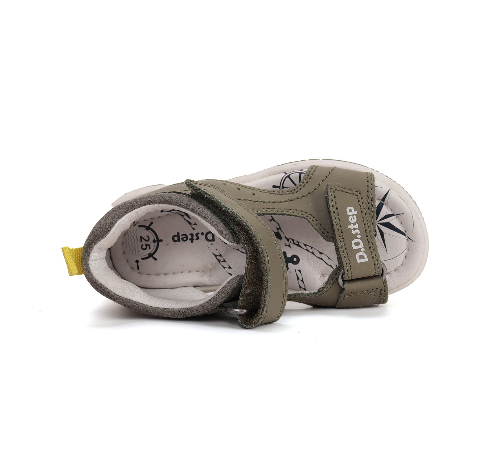 Žalsvos basutės 31-36 d. G103-61588L. D.D.Step (Vengrija). Batai vaikams 6 batukai vaikams D.D.Step (Vengrija) Žalsvos basutės 31-36 d. G103-61588L