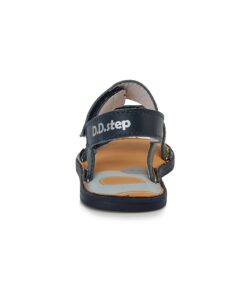 batukai vaikams D.D.Step (Vengrija)  Tamsiai mėlynos barefoot basutės 32-37 d. G076-356AL
