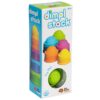 edukaciniai zaislai. Lavinamieji zaislai. FatBrainToys . Sensorinis žaislas „Dimpl Stack“