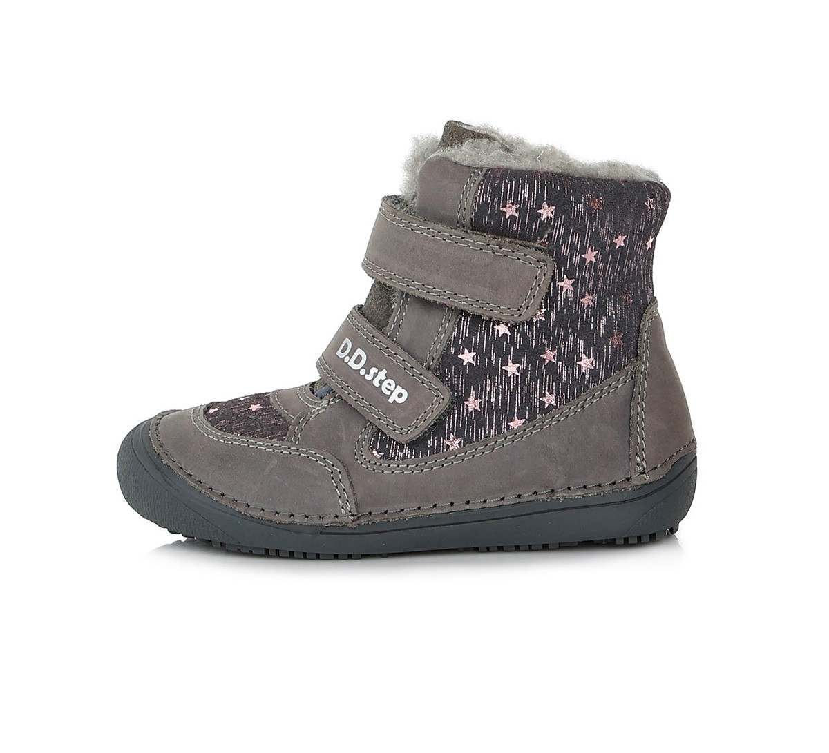 Barefoot batai su vilna 31-36 d. W063-333L_wool. D.D.Step (Vengrija). Batai vaikams 3 batukai vaikams D.D.Step (Vengrija) Barefoot batai su vilna 31-36 d. W063-333L_wool