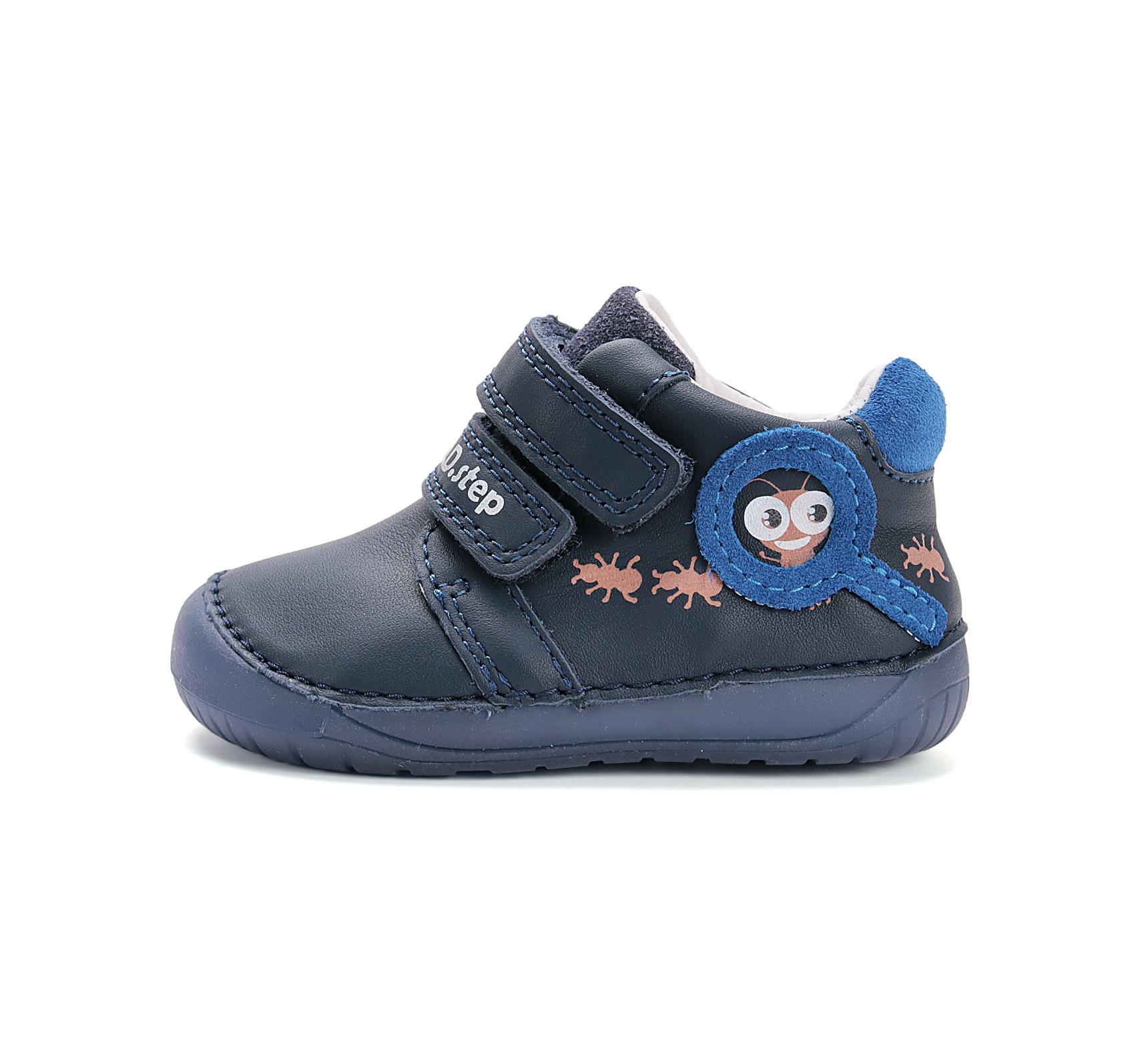 Barefoot mėlyni batai 20-25 d. S070-52576A. D.D.Step (Vengrija). Batai vaikams 3 batukai vaikams D.D.Step (Vengrija) Barefoot mėlyni batai 20-25 d. S070-52576A