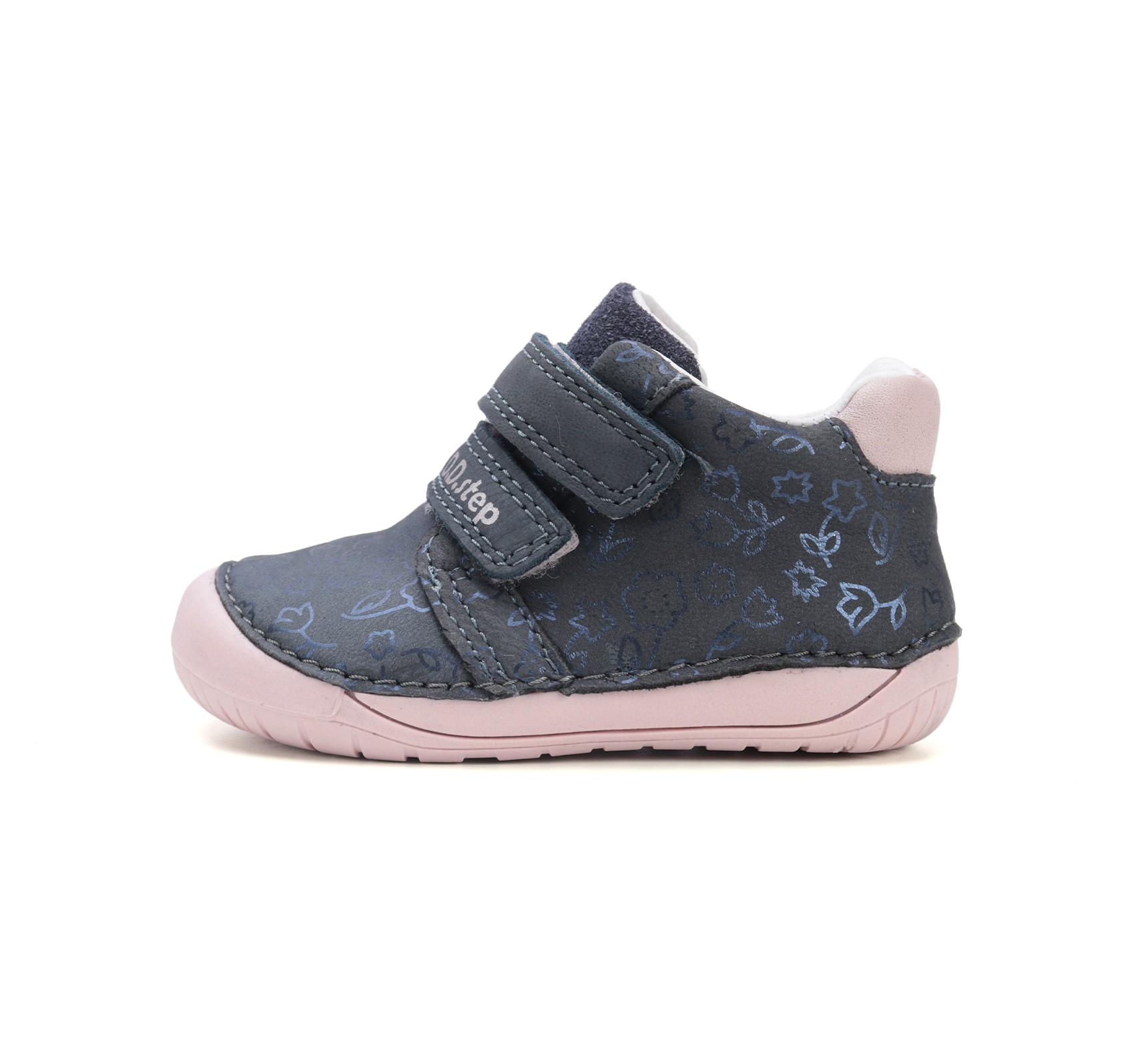 Barefoot mėlyni batai 20-25 d. S070-52724A. D.D.Step (Vengrija). Batai vaikams 3 batukai vaikams D.D.Step (Vengrija) Barefoot mėlyni batai 20-25 d. S070-52724A